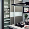 Space saving kitchen cabinet